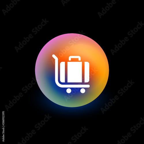 Hotel Luggage - App Button