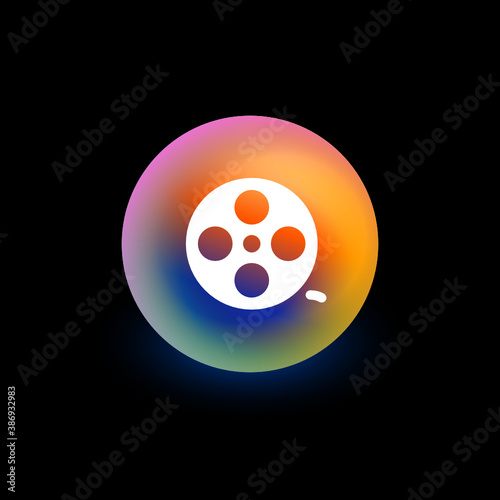 Film Reel - App Button
