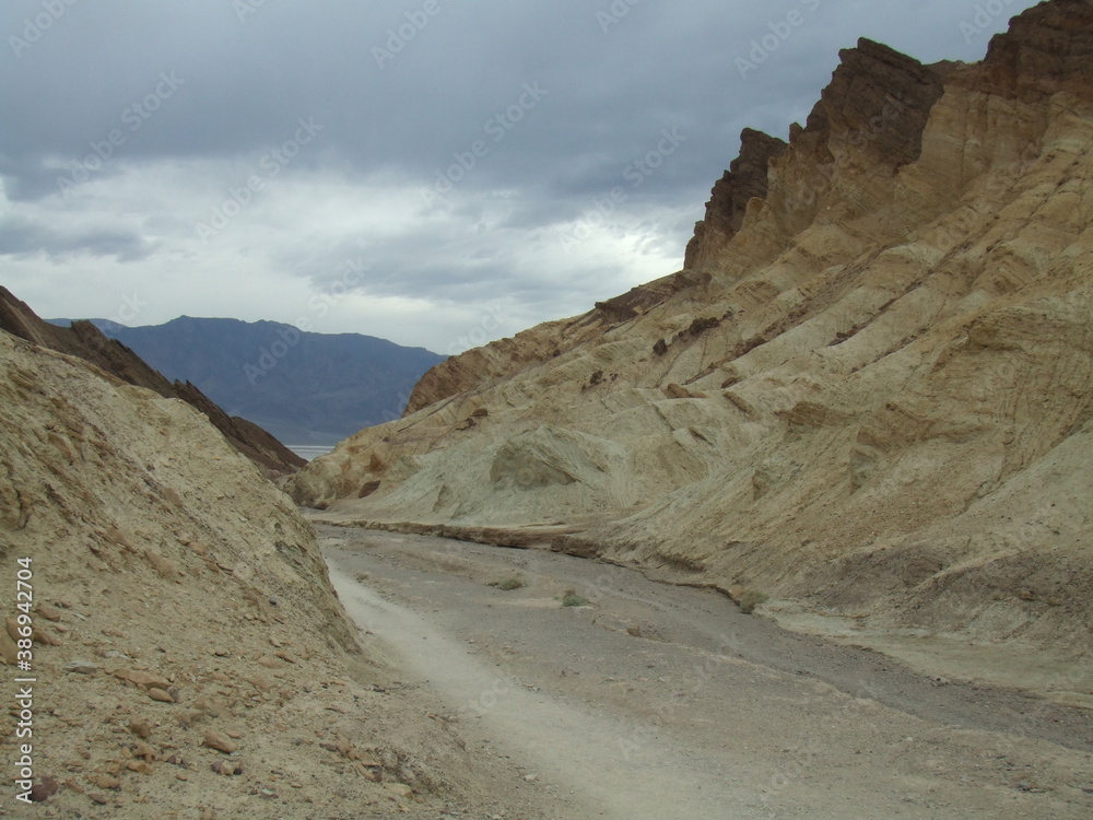 Zabriskie Point, Death Valley, California, USA - amazing rock formations in Death Valley Zabriskie Point, Death Valley, California, USA - amazing rock formations in Death Valley