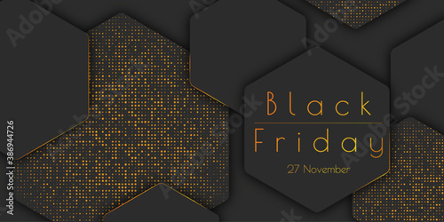 Black Friday sale poster,banner.