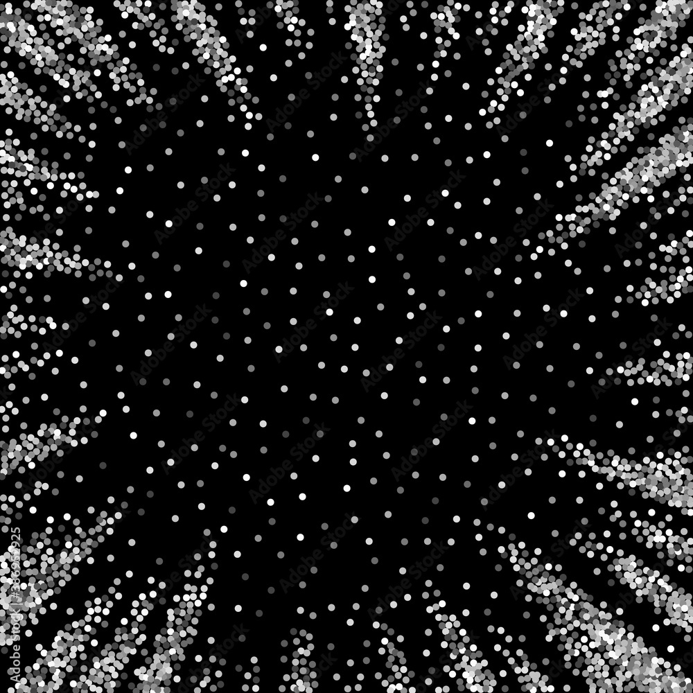 Round silver glitter luxury sparkling confetti. Sc Round silver glitter luxury sparkling confetti. Sc