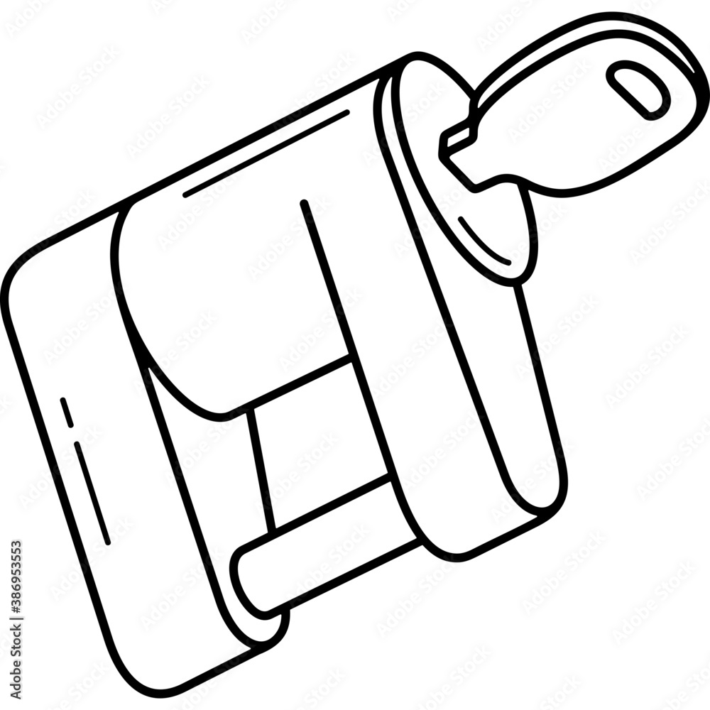 Trailer coupler lock Trailer coupler lock