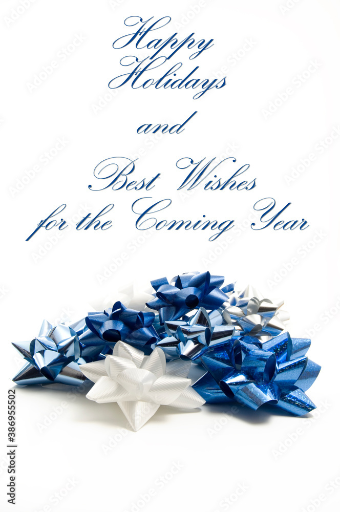 Blue Toned Happy Holidays and Best Wishes for 2021 Blue Toned Happy Holidays and Best Wishes for 2021