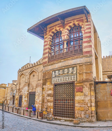 The medieval Sabil and Kuttab in Islamic Cairo, Egypt photo