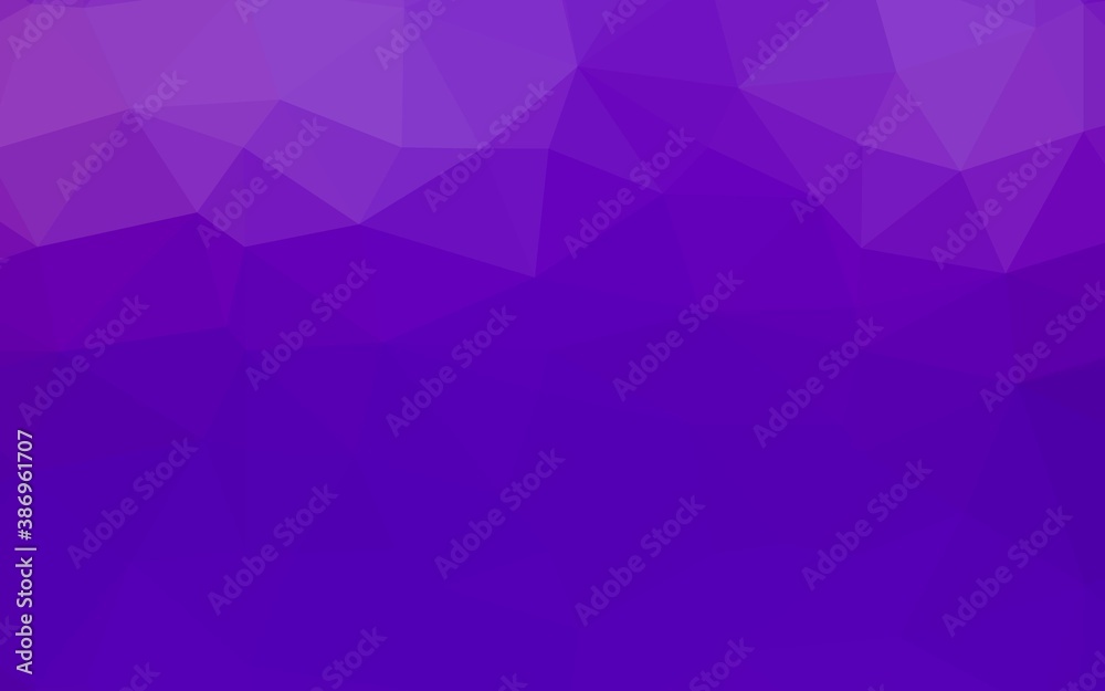 Light Purple vector abstract mosaic pattern.