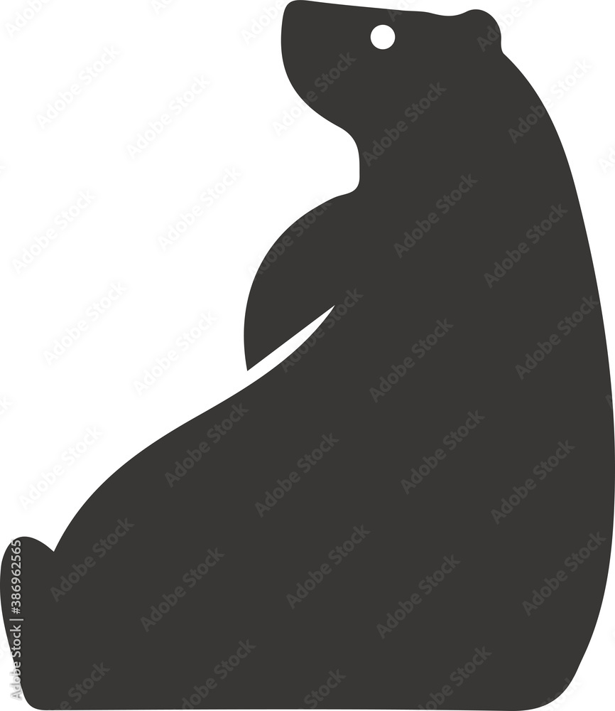 熊アイコンイラスト 熊アイコンイラスト
