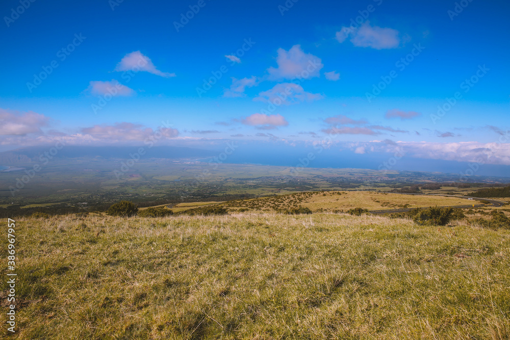 Haleakala Highway, Upcountry Maui, Hawaii