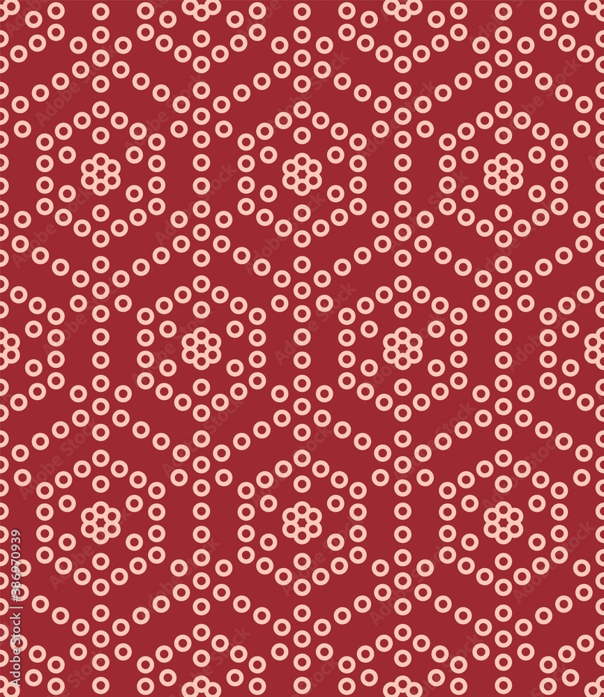 Circle geometric japanese seamless pattern Circle geometric japanese seamless pattern