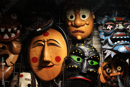 korean traditional mask 한국 전통탈 전통가면