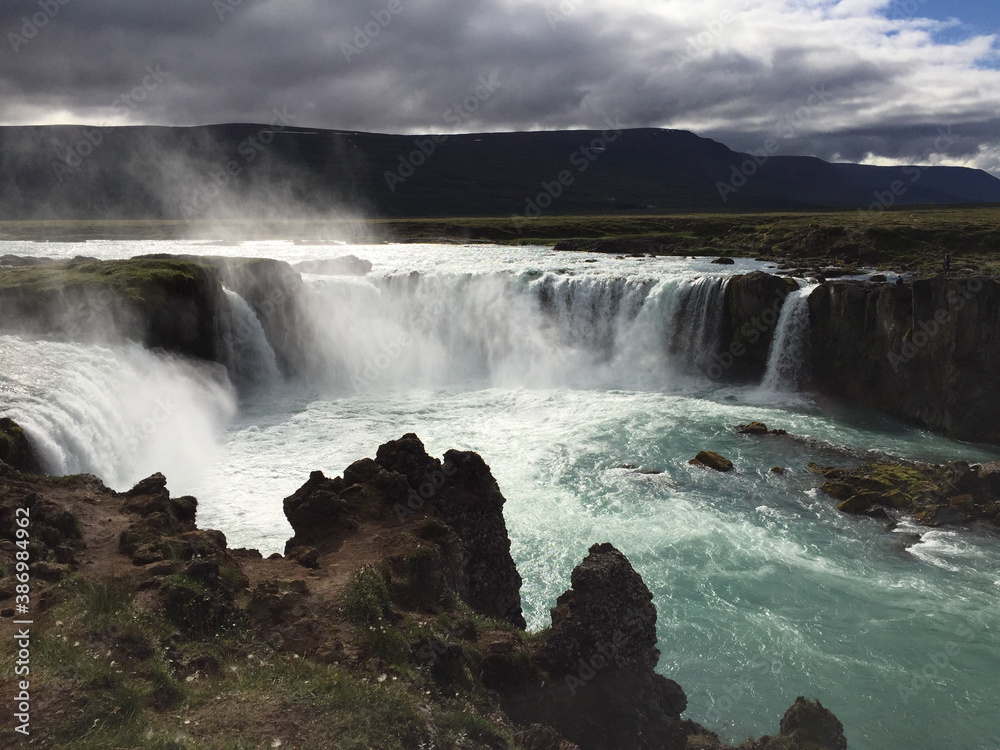 Goðafoss in Iceland Goðafoss in Iceland