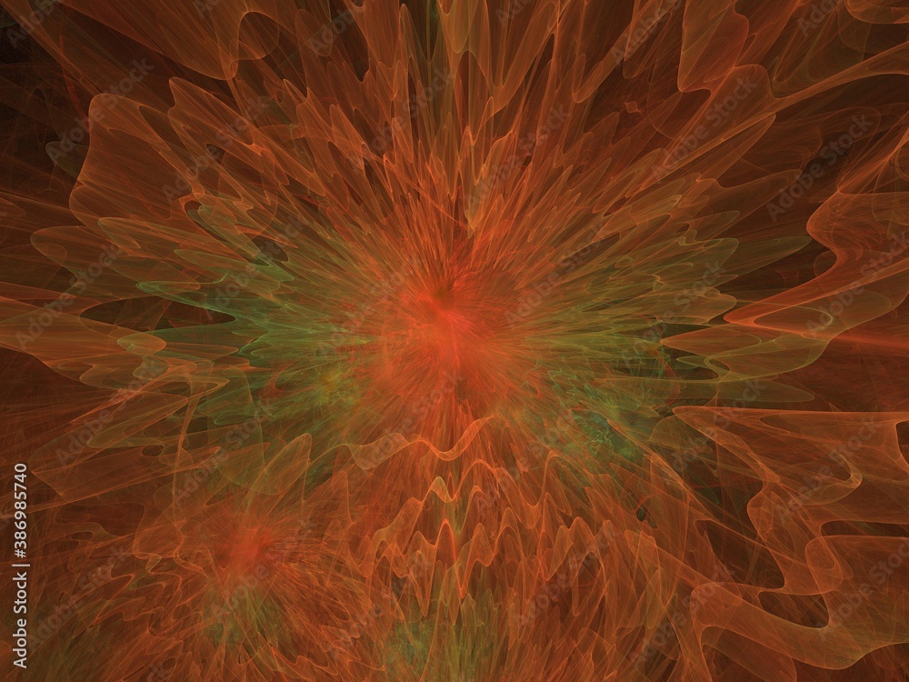 Obraz premium Imaginatory fractal background Image