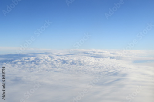 top of clouds high view its heaven  © vivekanand