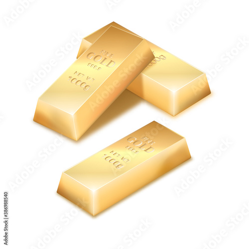 A set of gold bars