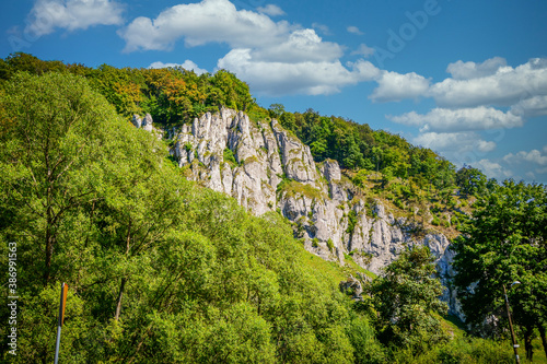 Fototapeta Naklejka Na Ścianę i Meble -  Ojcow National Park, Poland 2020.