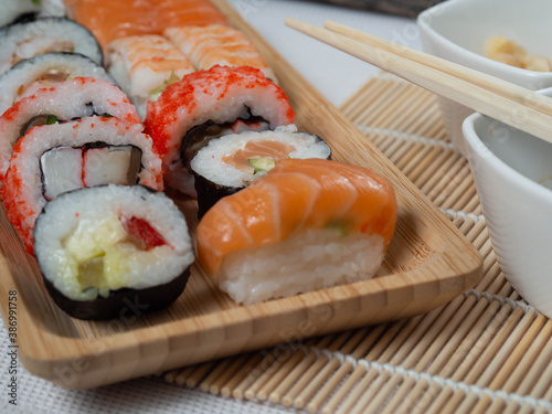 Japanese sushi food