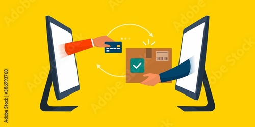 Online shopping and express delivery