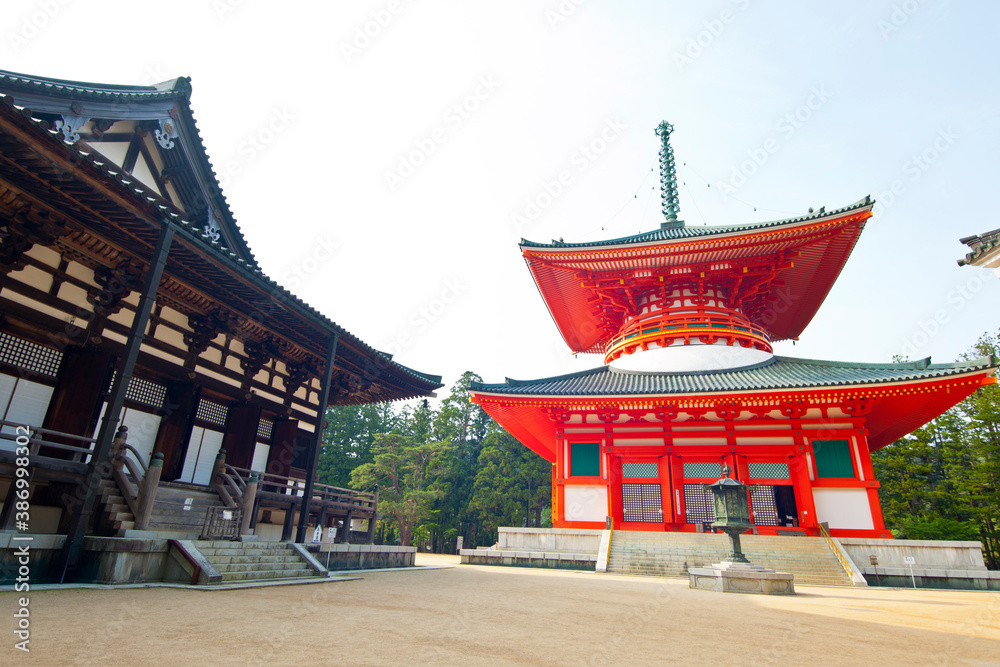 根本大塔と御影堂