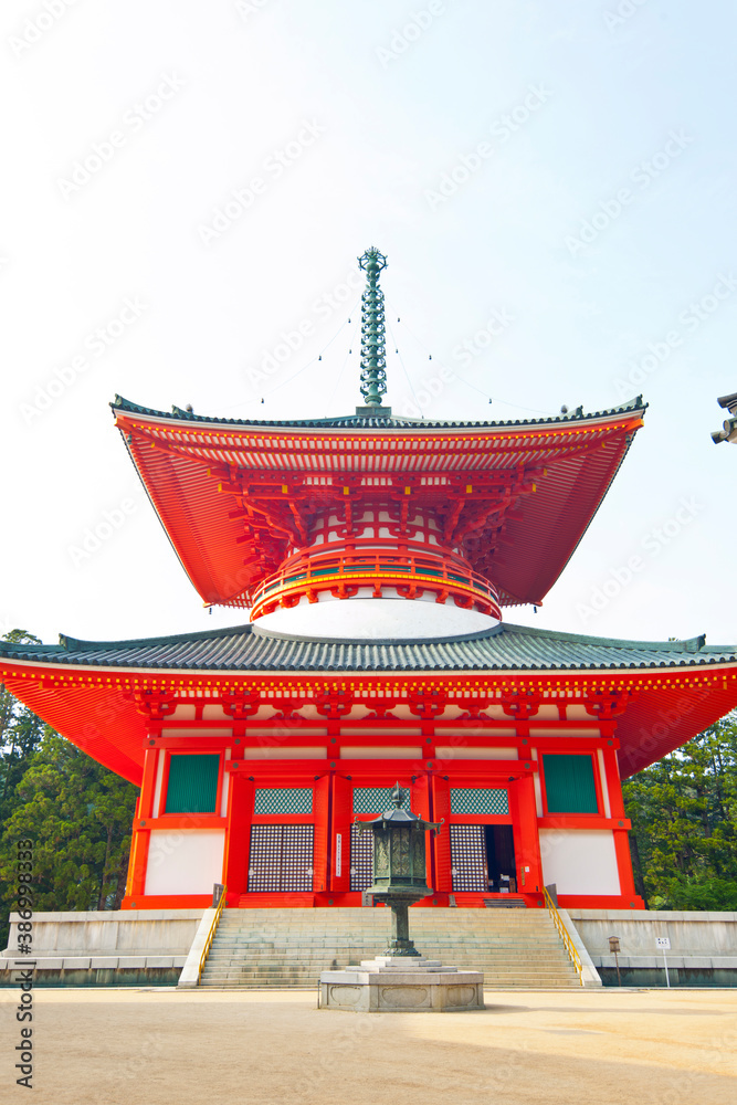 高野山の根本大塔