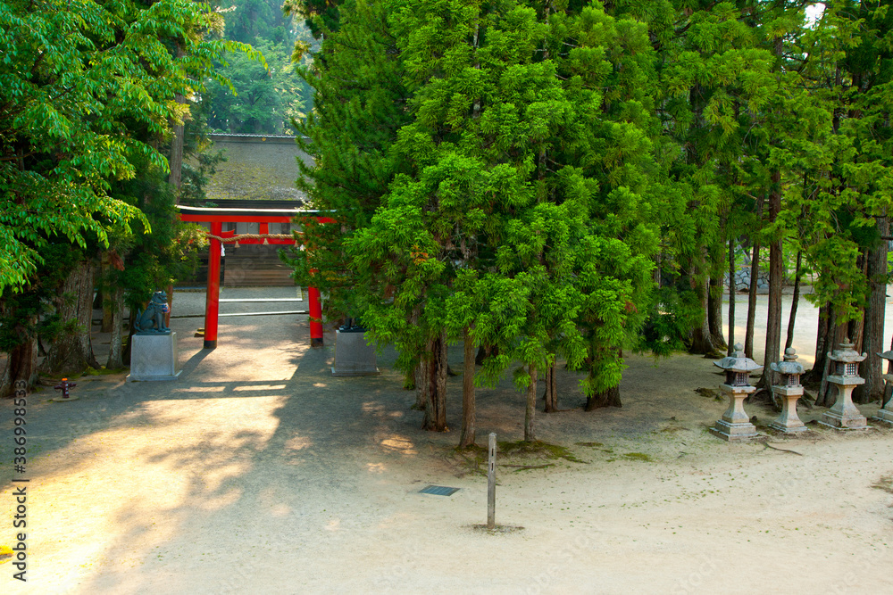 壇上伽藍の鳥居