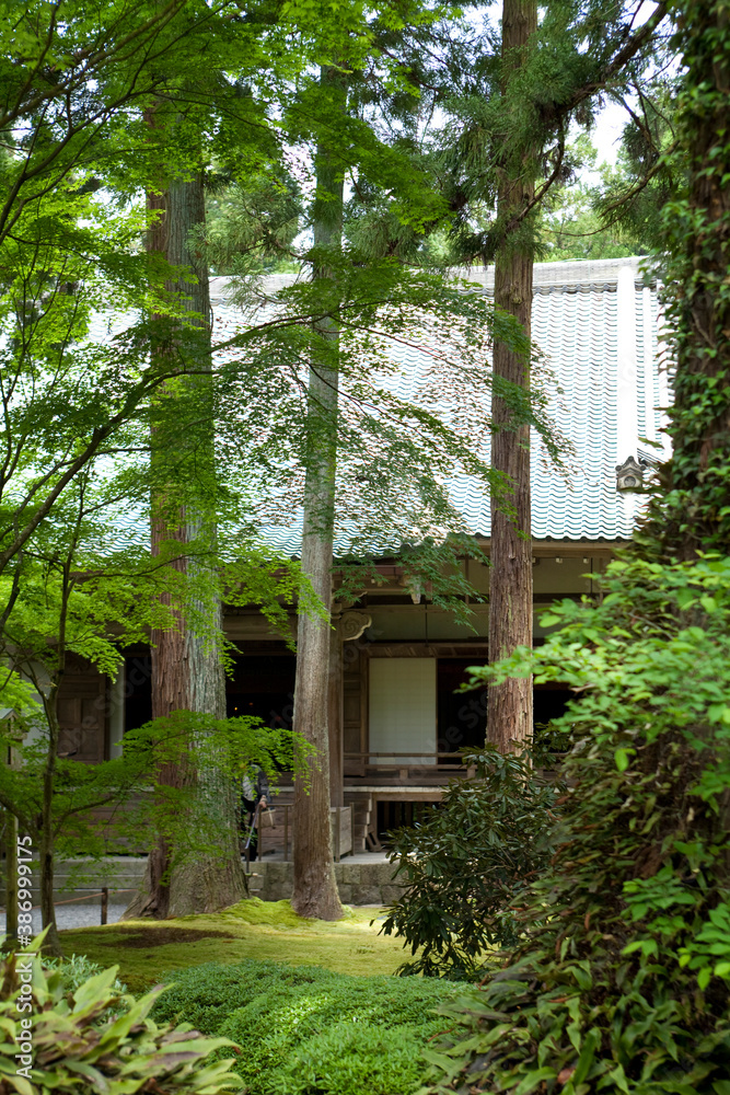 三千院 有清園と宸殿 三千院 有清園と宸殿