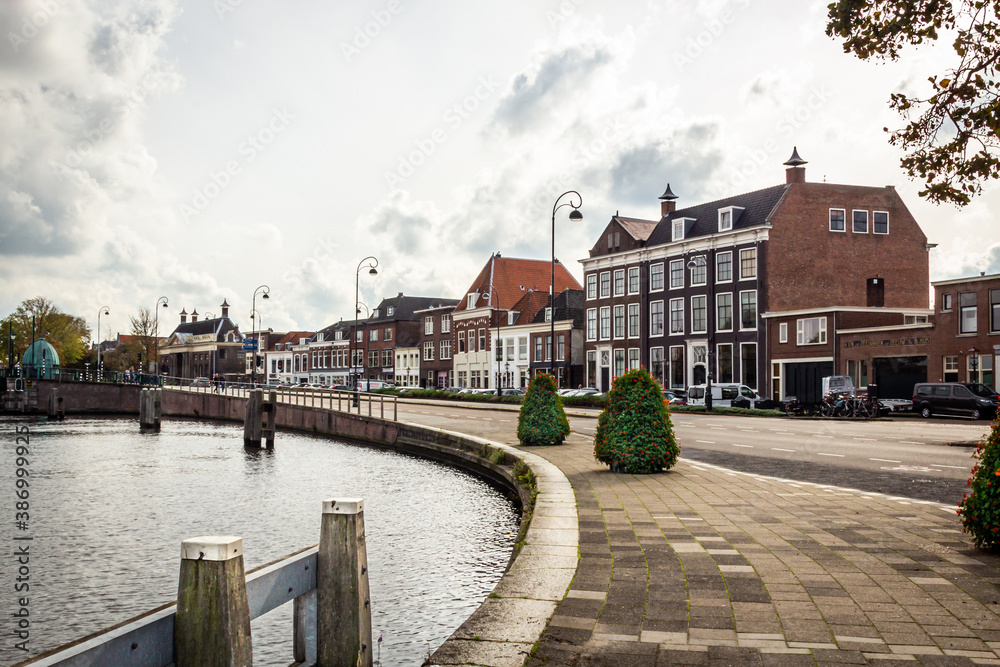 canal in haarlem