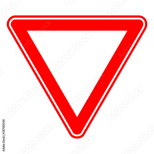 Traffic, road sign. give way sign. give way Free Download Traffic, road sign. give way sign. give way - GFXLoad