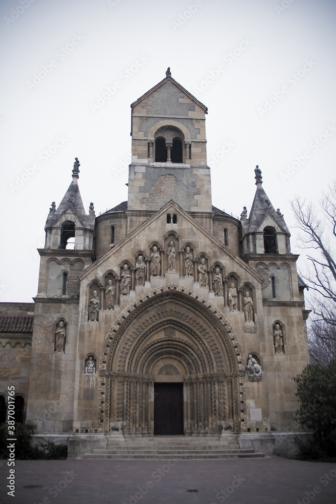 Church of Jak in City Park, Budapest / Hungary