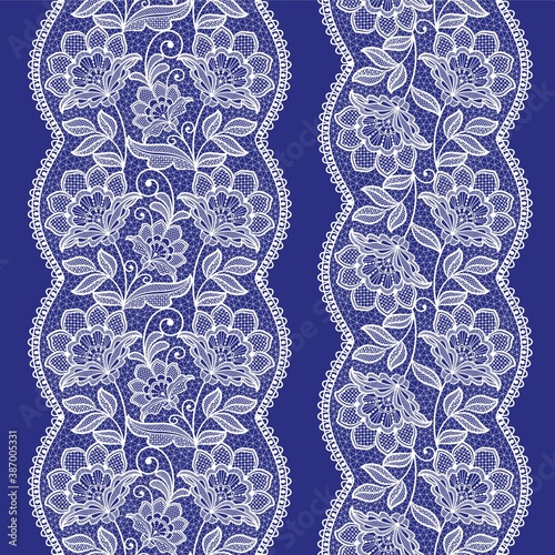 seamless  lace  floral   background. Vintage Lace Doily