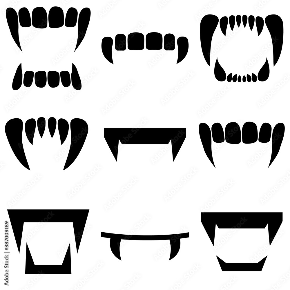 Vampire Teeth - Free icons
