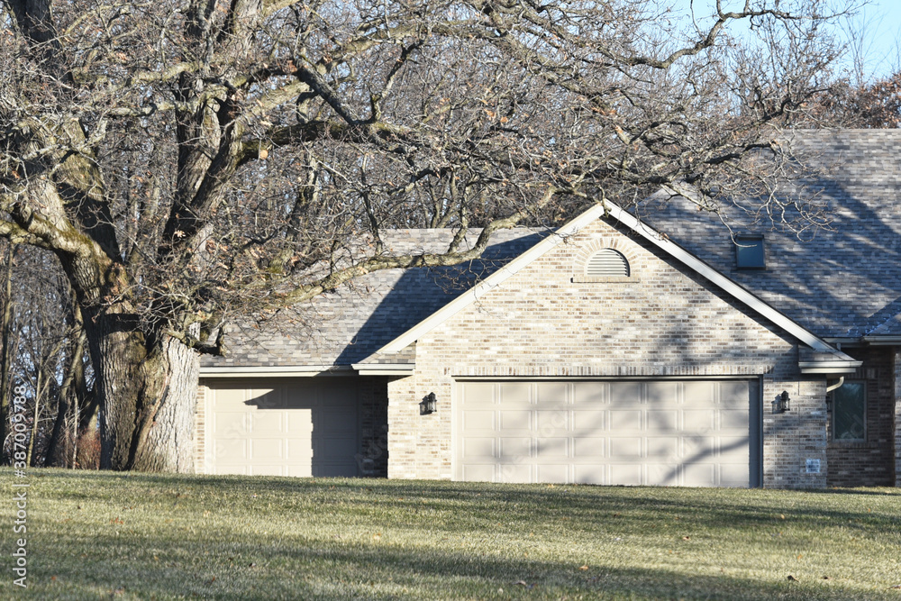 Three-Car Garage