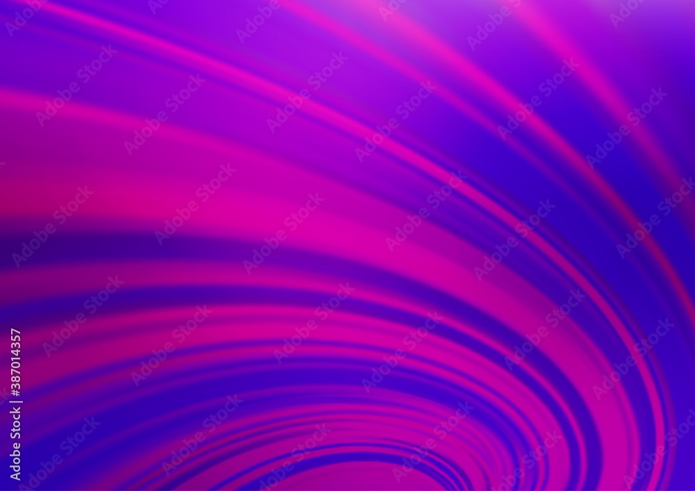 Fototapeta premium Light Purple vector bokeh and colorful pattern.