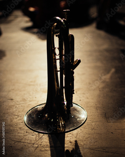 mellophone on stage photo