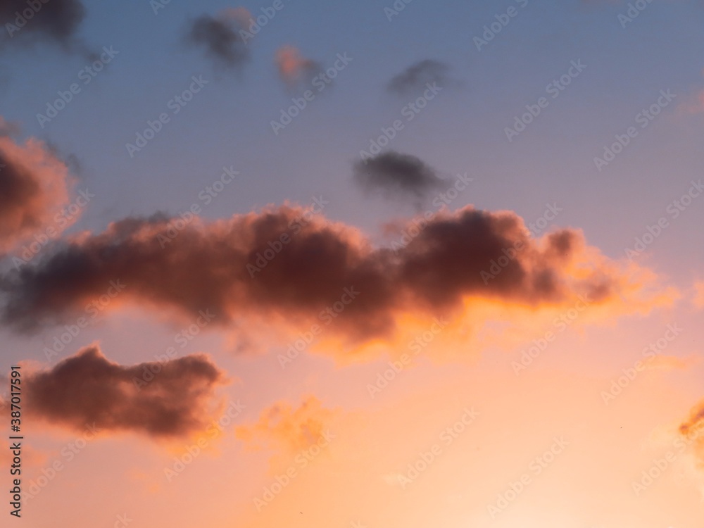 sunset in the sky sunset in the sky