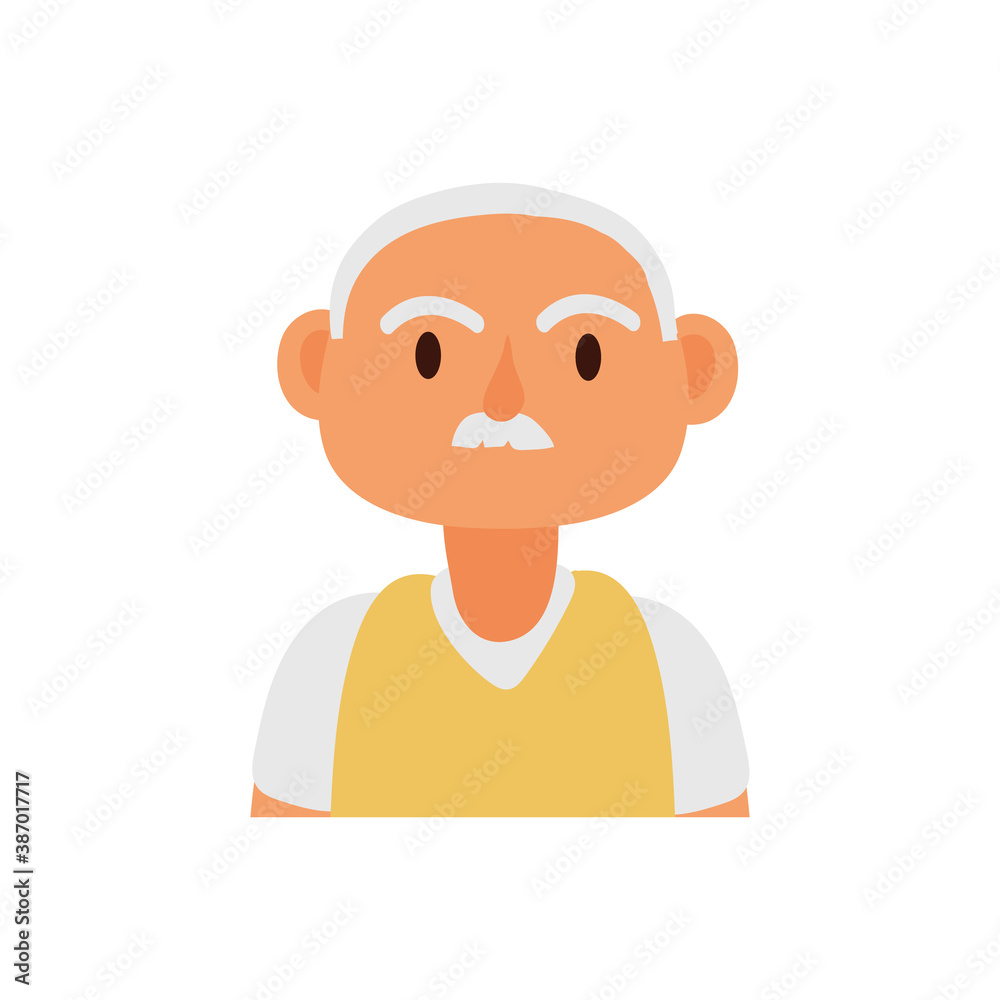 old man person avatar character