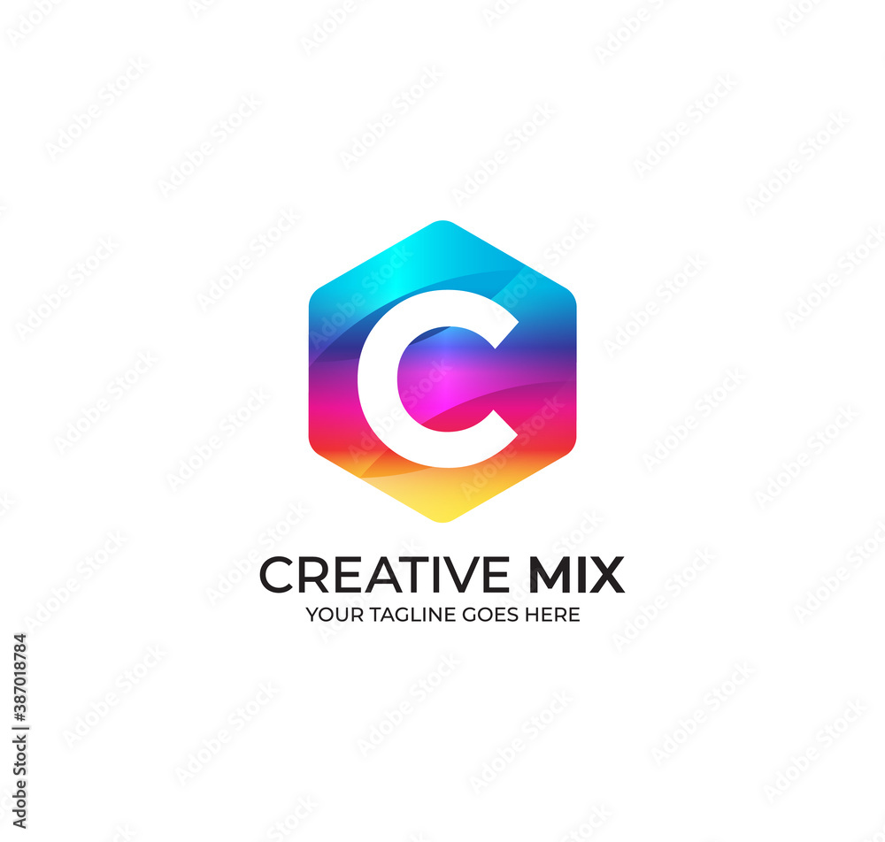 C Alphabet Modern Logo Design Concept C Alphabet Modern Logo Design Concept