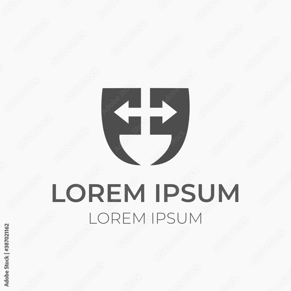 Luxury Modern Letter P Initial Logo Monogram with Medallion Circle Decorative Style Luxury Modern Letter P Initial Logo Monogram with Medallion Circle Decorative Style
