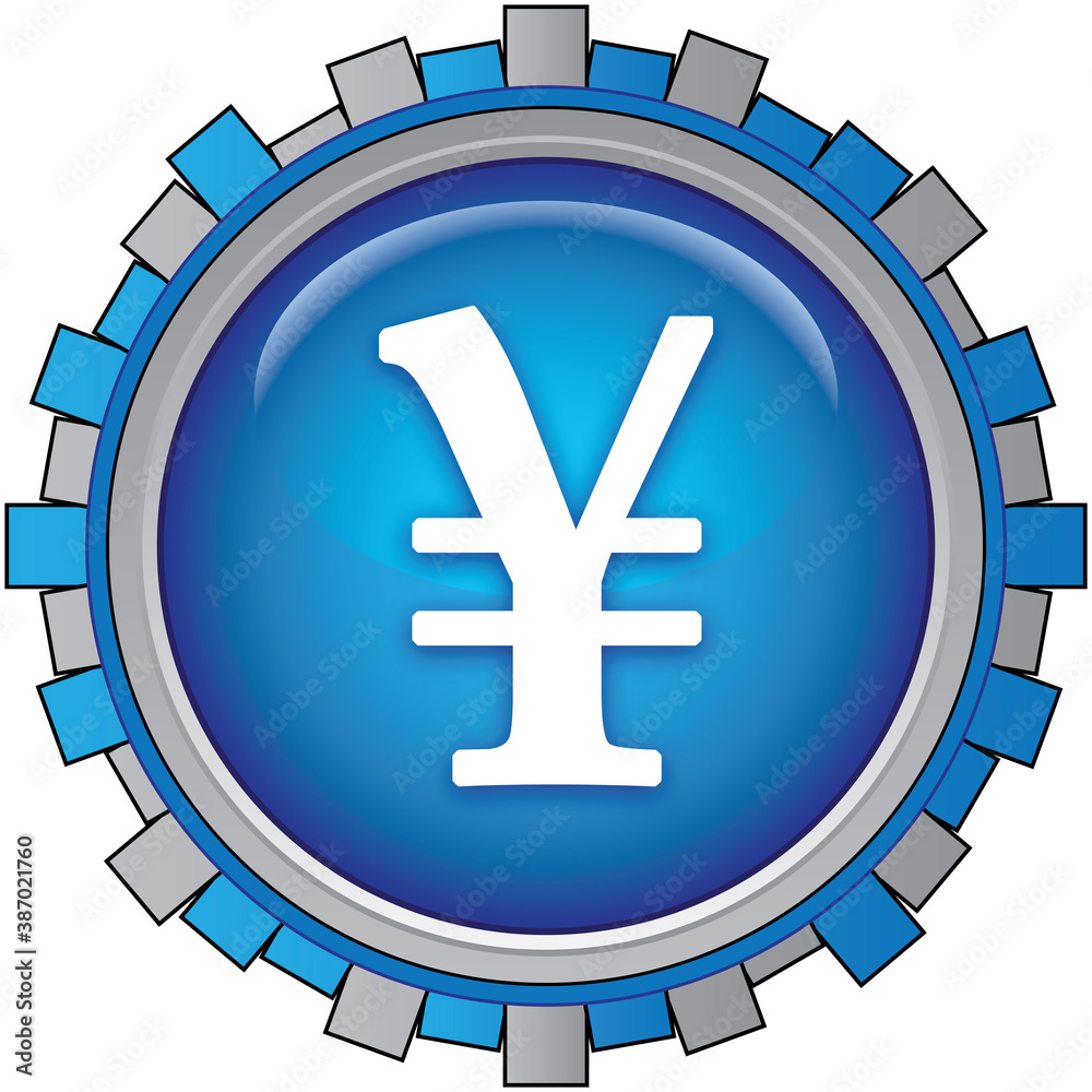 Obraz premium yen icon