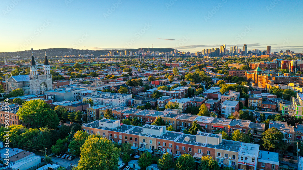 Obraz premium Verdun, Québec, Canada