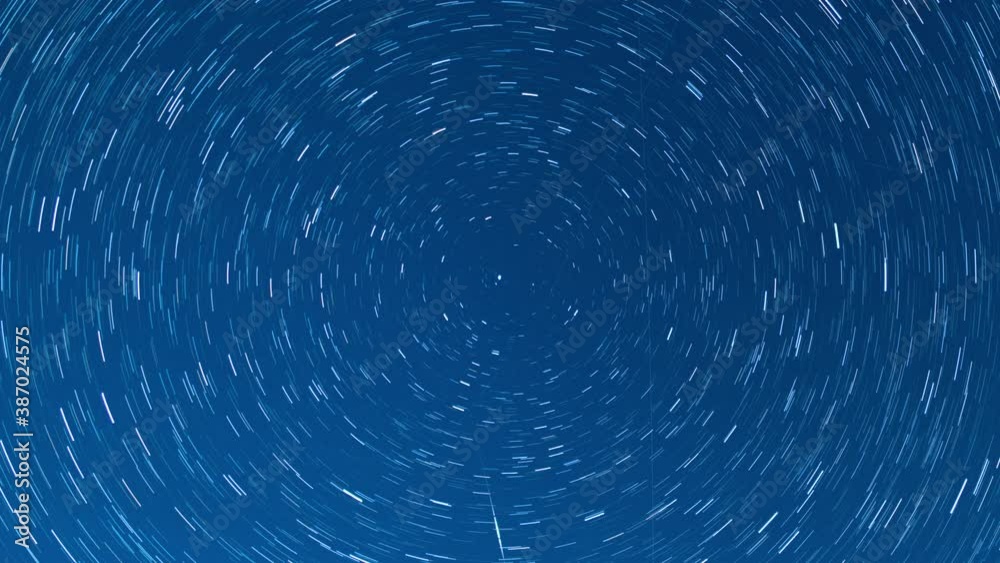 8K Startrails Around North Star Polaris Starry Sky Time Lapse 8K Startrails Around North Star Polaris Starry Sky Time Lapse