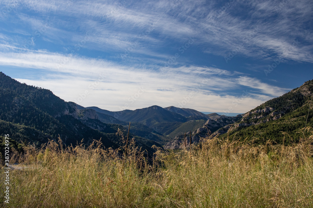 Hiking in Vouraikos Canyon on the train lines