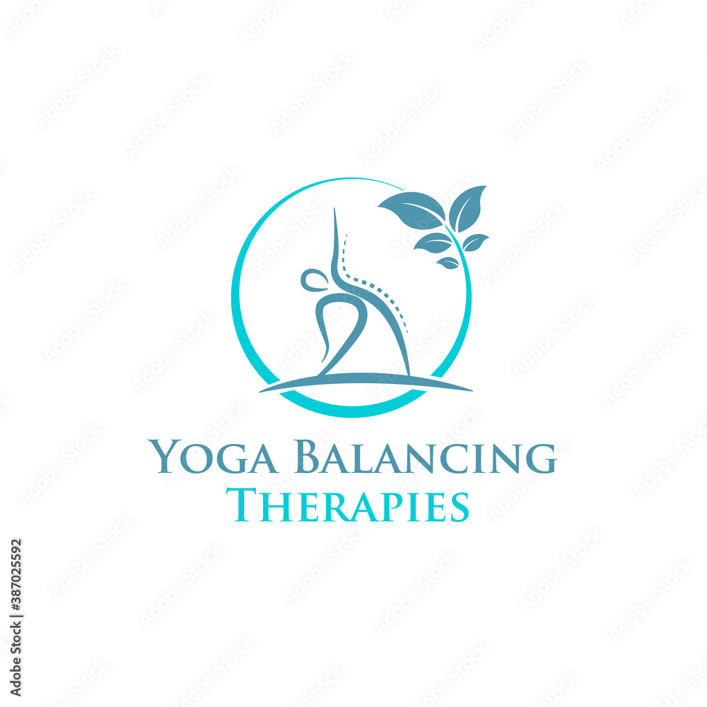 balancing yoga logo designs simple modern balancing yoga logo designs simple modern