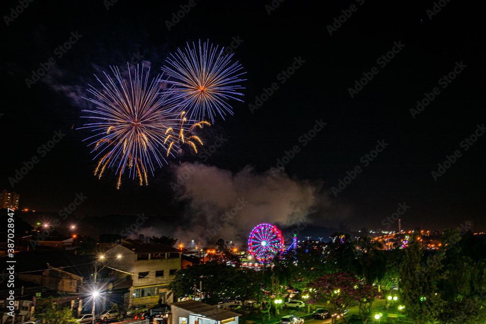 Fototapeta premium Fogos de Artifício