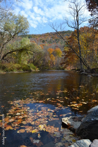 Battenkill River late fall photo