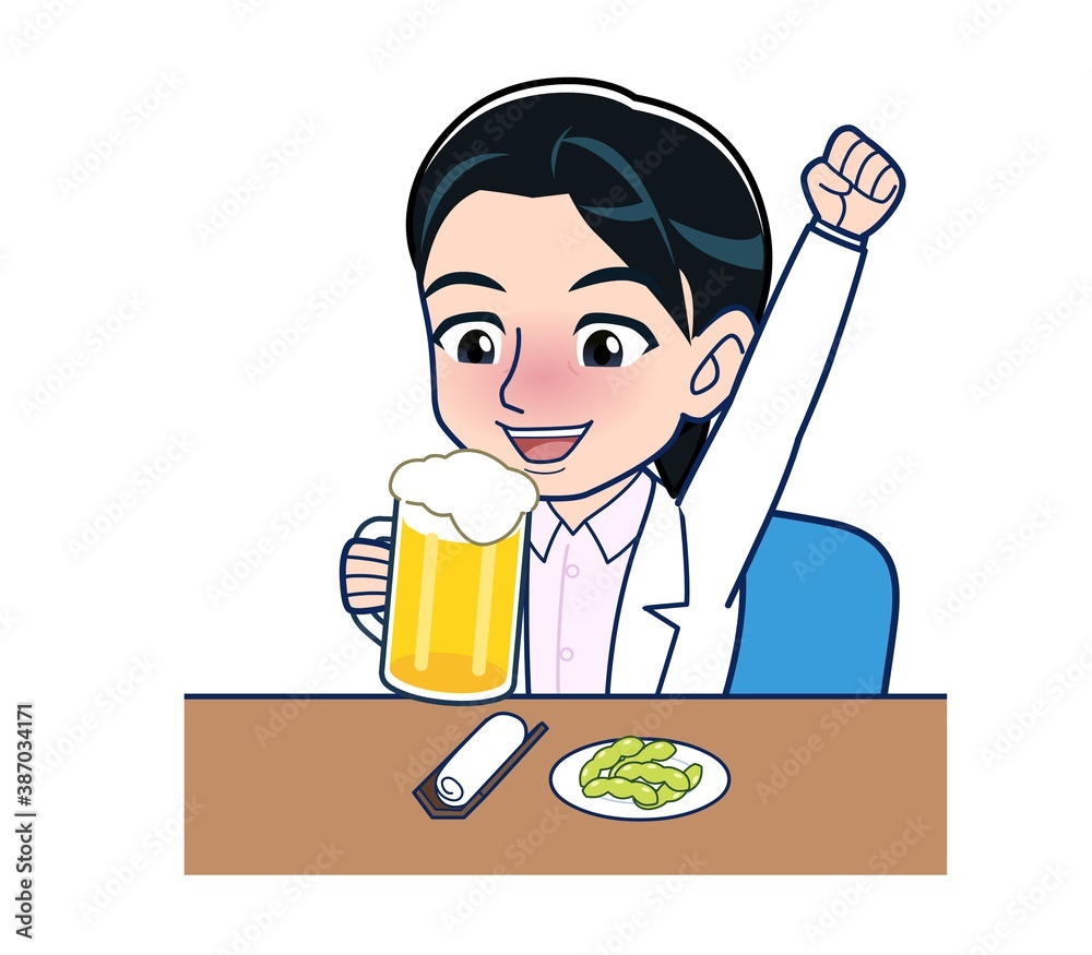 Young female doctor in a white lab coat Young female doctor in a white lab coat