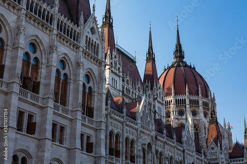 ハンガリー ブダペストの国会議事堂