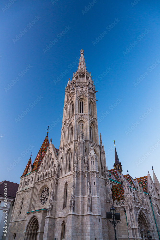 ハンガリー　ブダペストのマーチャーシュ聖堂