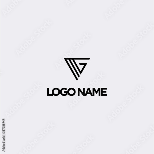 m g triangle logo