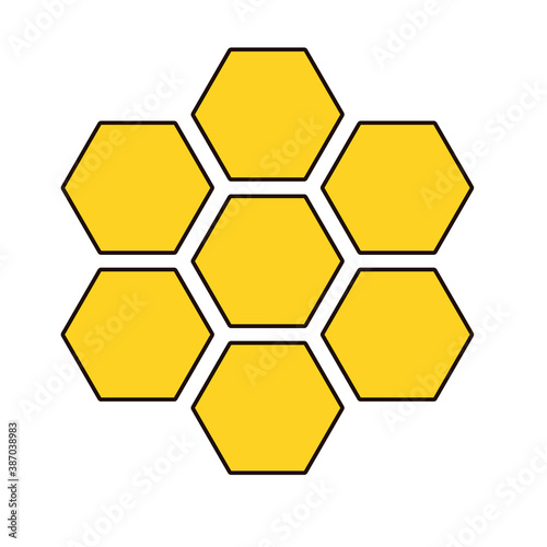 forms of honey sweet isolated icon