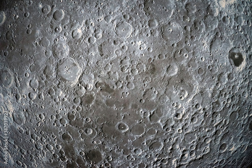 Fototapeta Naklejka Na Ścianę i Meble -  Luna llena.
Textura y detalle de la luna llena.