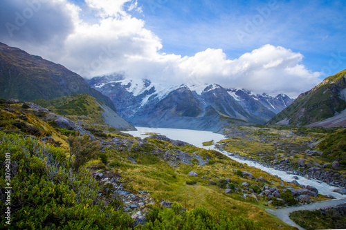 hooker valley in New Zealand © rusty elliott